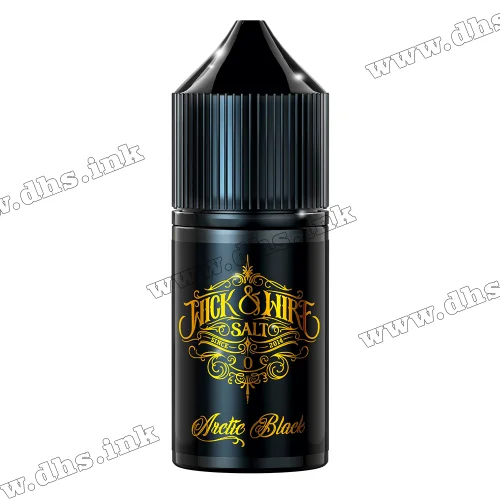 Солевая жидкость Wick & Wire V2 Salt 30 мл (0 мг) - Arctic Black (Смородина Лед)