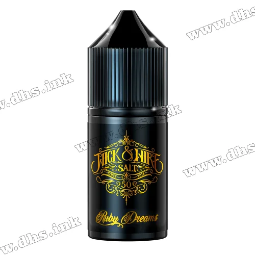 Солевая жидкость Wick & Wire V2 Salt 30 мл (50 мг) - Ruby Dreams (Вишня, Гранат)