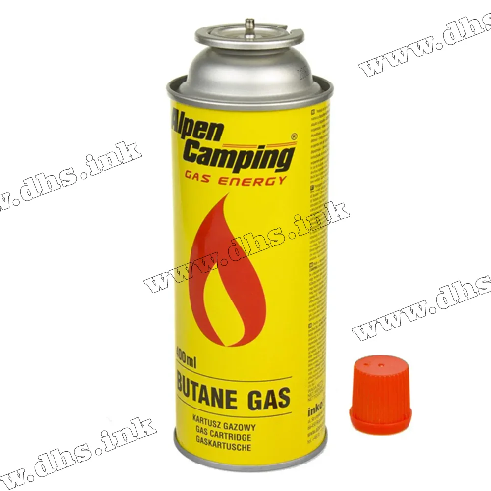 Газовый баллон Alpen Camping  для портативных газовых приборов, 227 г