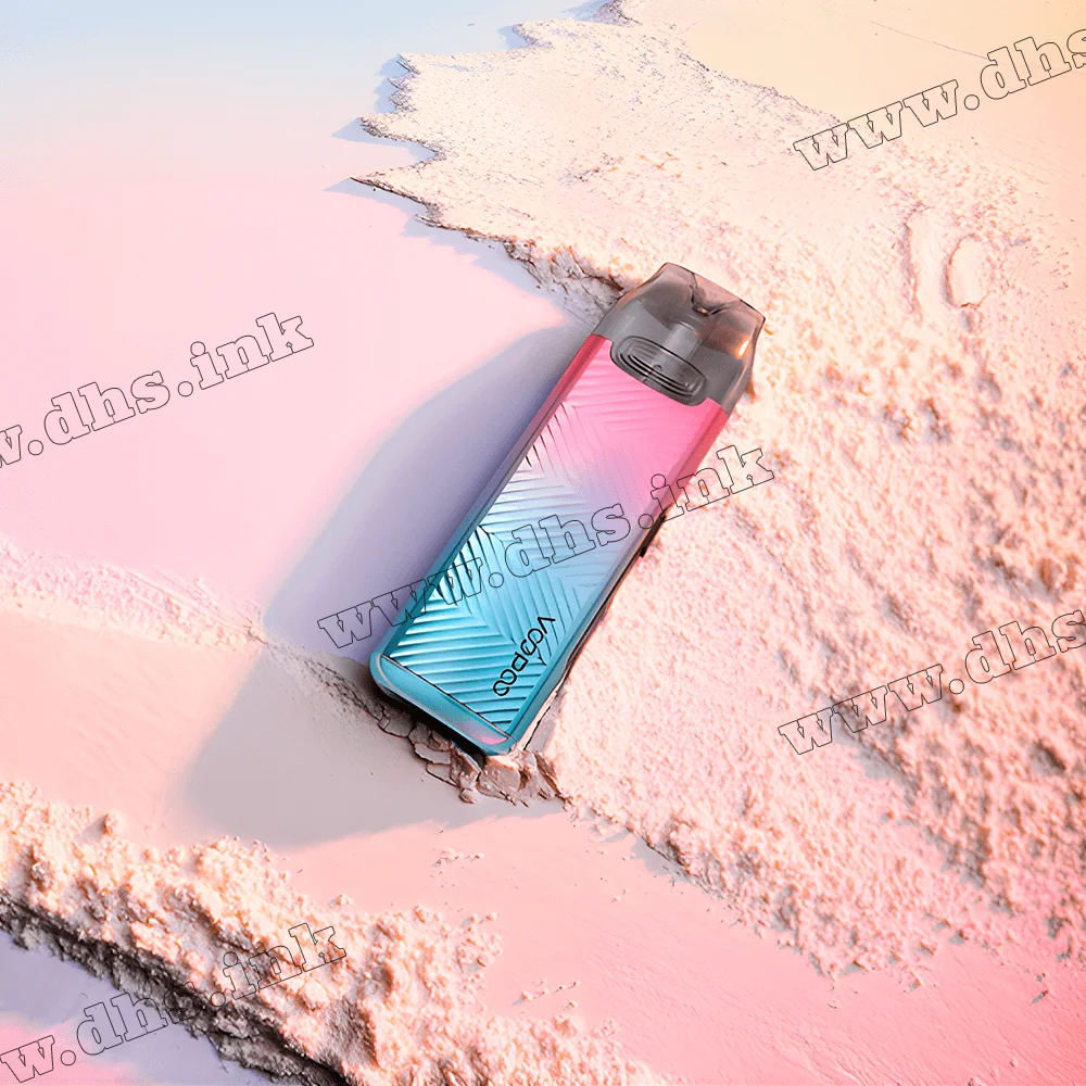 Многоразовая электронная сигарета - Voopoo V.THRU Pro Pod Kit 900 мАч (Aqua Pink)