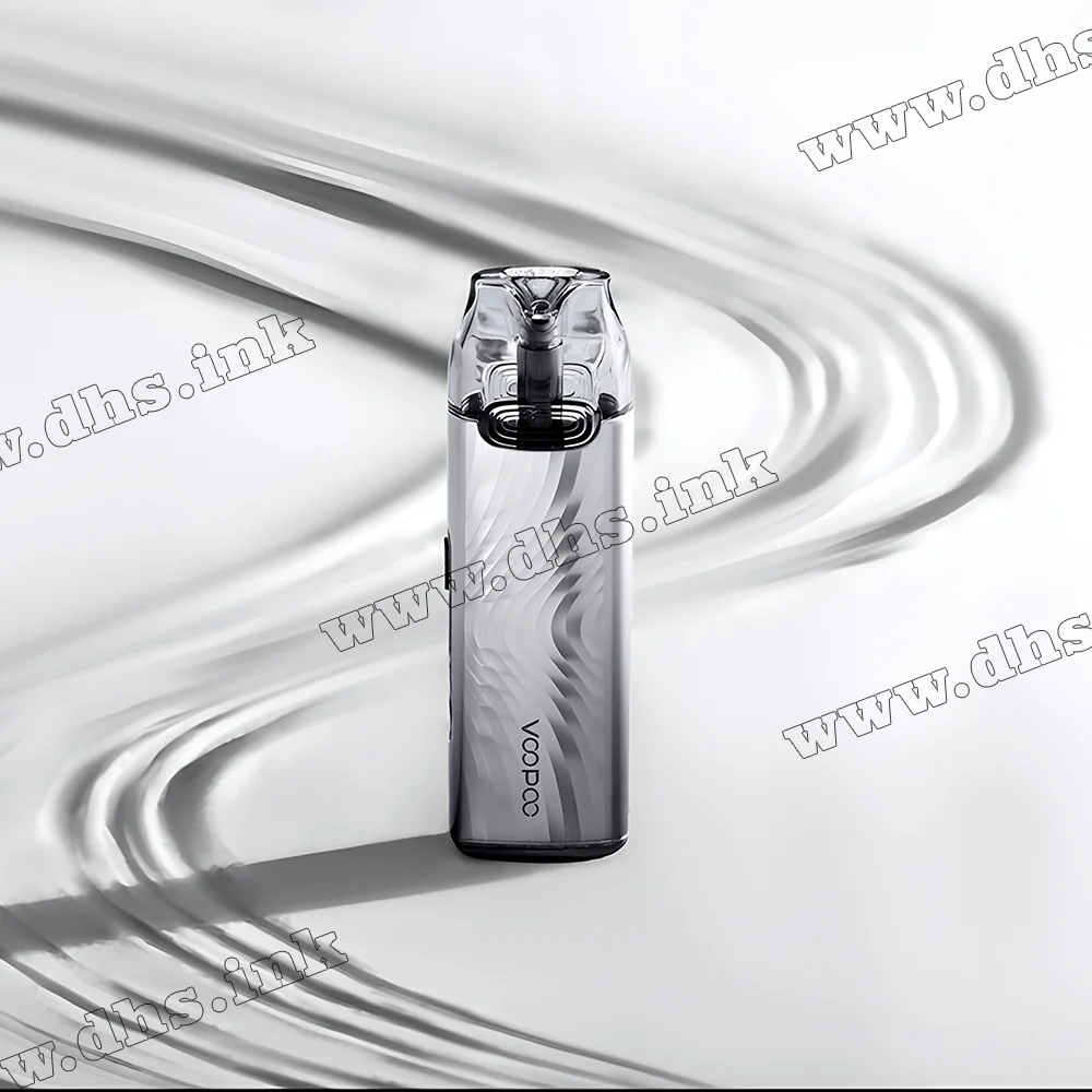 Многоразовая электронная сигарета - Voopoo V.THRU Pro Pod Kit 900 мАч (Glacier Silver)
