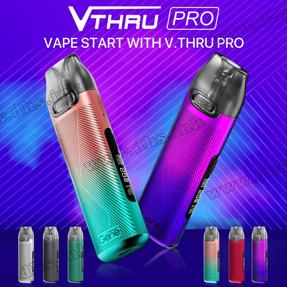 Многоразовая электронная сигарета - Voopoo V.THRU Pro Pod Kit 900 мАч (Red)