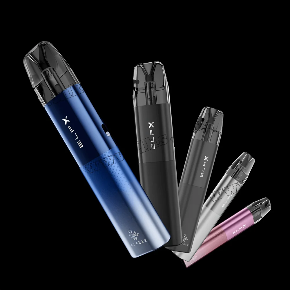 Многоразовая электронная сигарета - Elf Bar ELFX Pod Kit 1000 мАч (Grey)