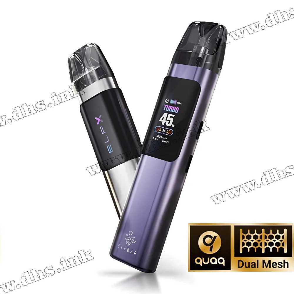 Многоразовая электронная сигарета - Elf Bar ELFX Pro Pod Kit 1200 мАч (Blue)