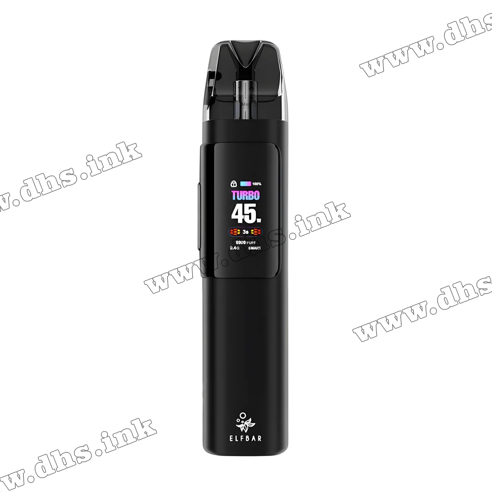 Многоразовая электронная сигарета - Elf Bar ELFX Pro Pod Kit 1200 мАч (Black)