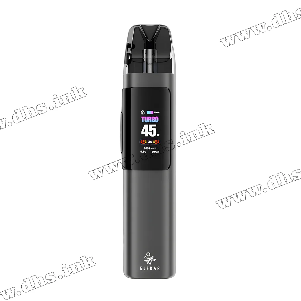 Многоразовая электронная сигарета - Elf Bar ELFX Pro Pod Kit 1200 мАч (Grey)