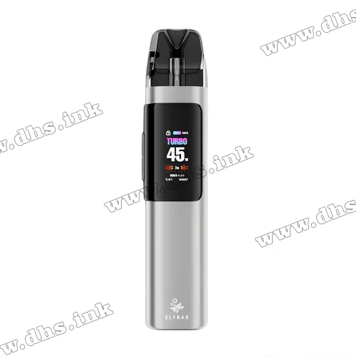 Многоразовая электронная сигарета - Elf Bar ELFX Pro Pod Kit 1200 мАч (Silver)