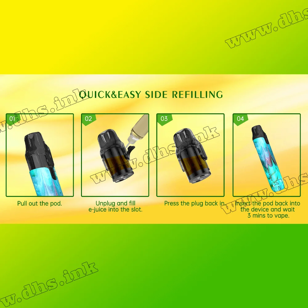 Многоразовая электронная сигарета - Freeton F-Resin Breeze SE Pod Kit 500 мАч (Sapphire)