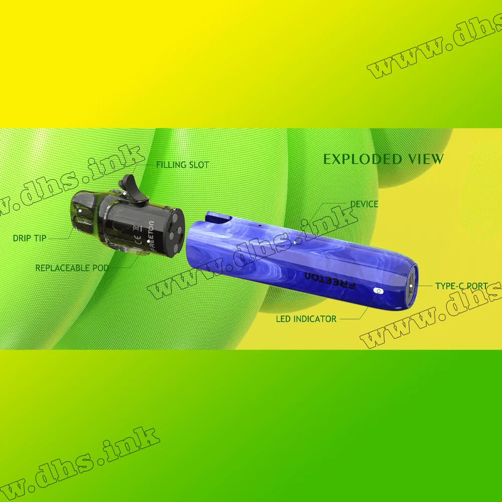 Многоразовая электронная сигарета - Freeton F-Resin Breeze SE Pod Kit 500 мАч (Sapphire)