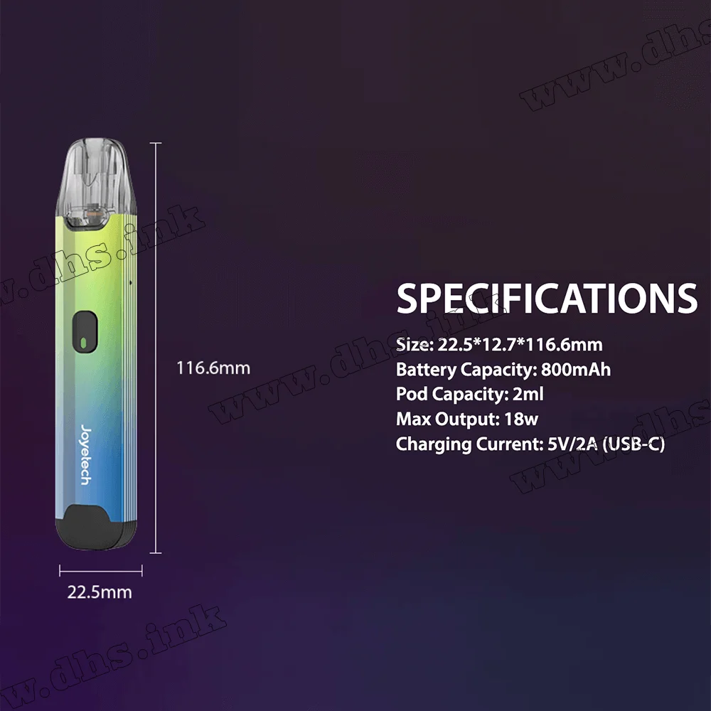 Многоразовая электронная сигарета - Joyetech Evio C2 Pod Kit 800 мАч (Space Blue)