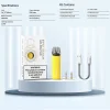 Многоразовая электронная сигарета - Joyetech Evio Gleam Pod Kit 900 мАч (Pearl White)