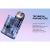 Многоразовая электронная сигарета - Lost Vape Ursa Baby Pod Kit 800 мАч (Red Clear)