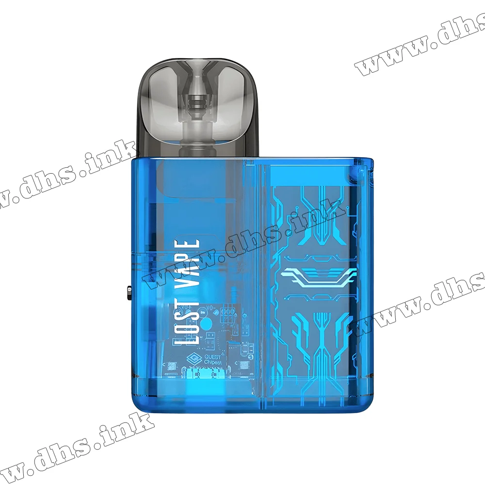 Многоразовая электронная сигарета - Lost Vape Ursa Baby Pod Kit 800 мАч (Blue Clear)