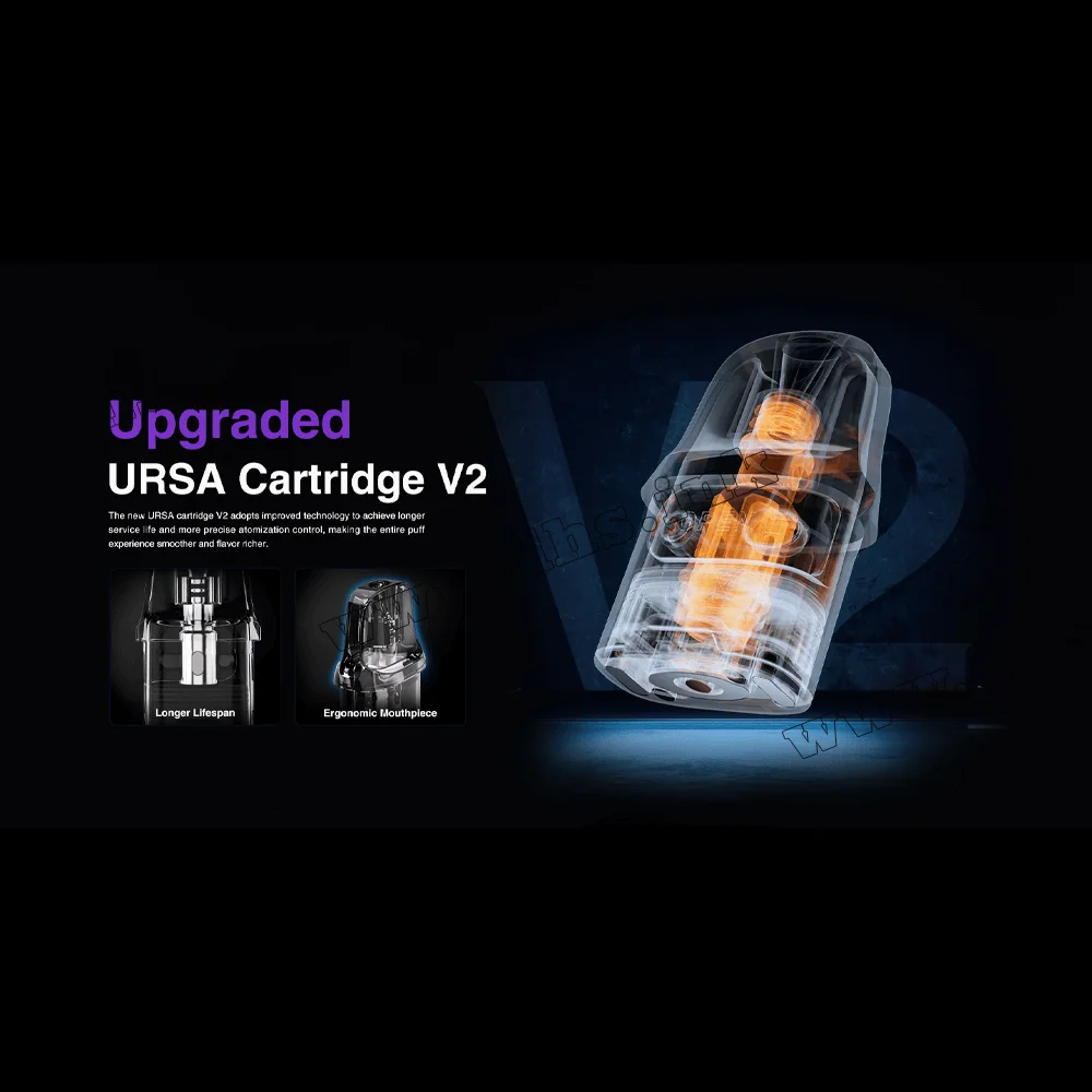 Многоразовая электронная сигарета - Lost Vape Ursa Nano Pro 2 Pod Kit 1000 мАч (Purple Mecha)
