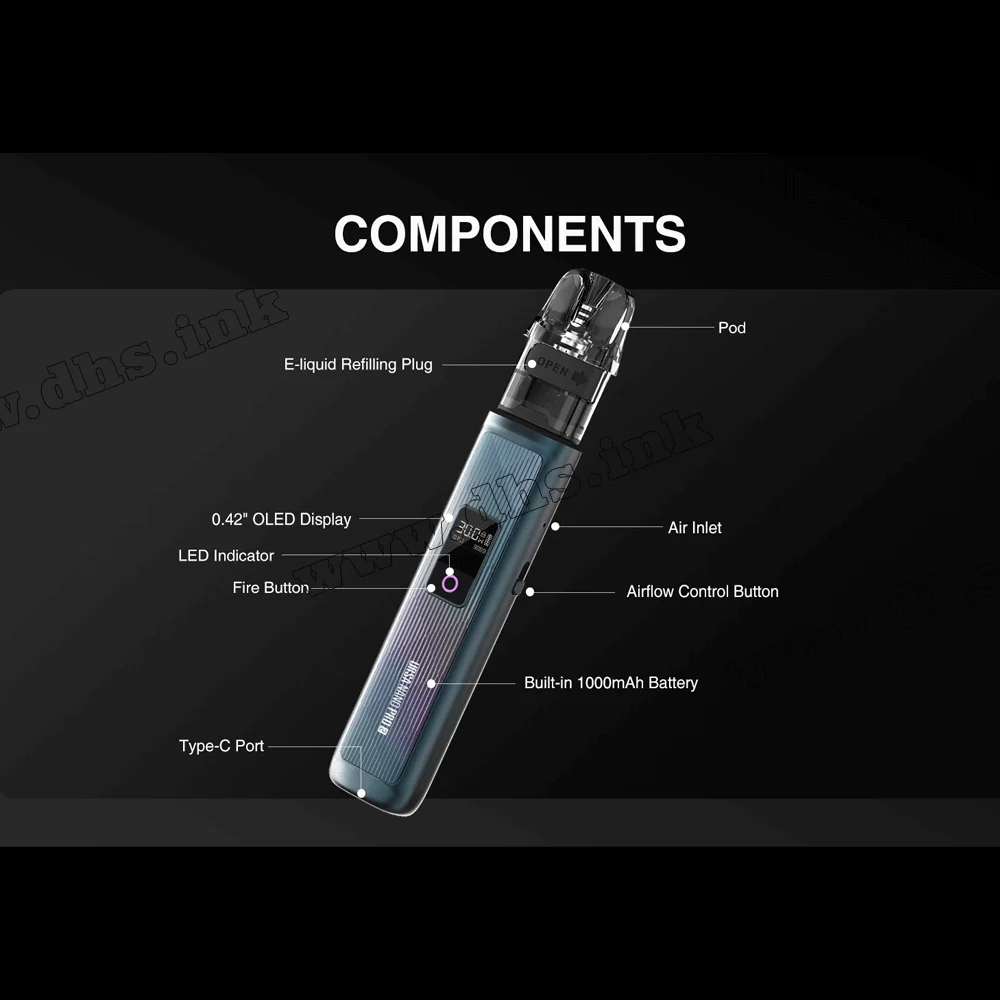 Многоразовая электронная сигарета - Lost Vape Ursa Nano Pro 2 Pod Kit 1000 мАч (Purple Mecha)
