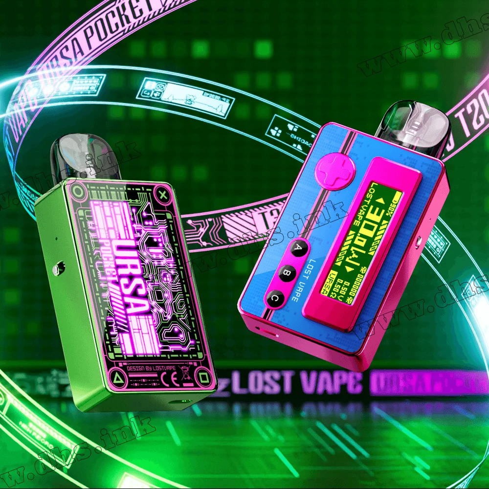 Многоразовая электронная сигарета - Lost Vape Ursa Pocket Pod Kit 1200 мАч (Cyber Elf)