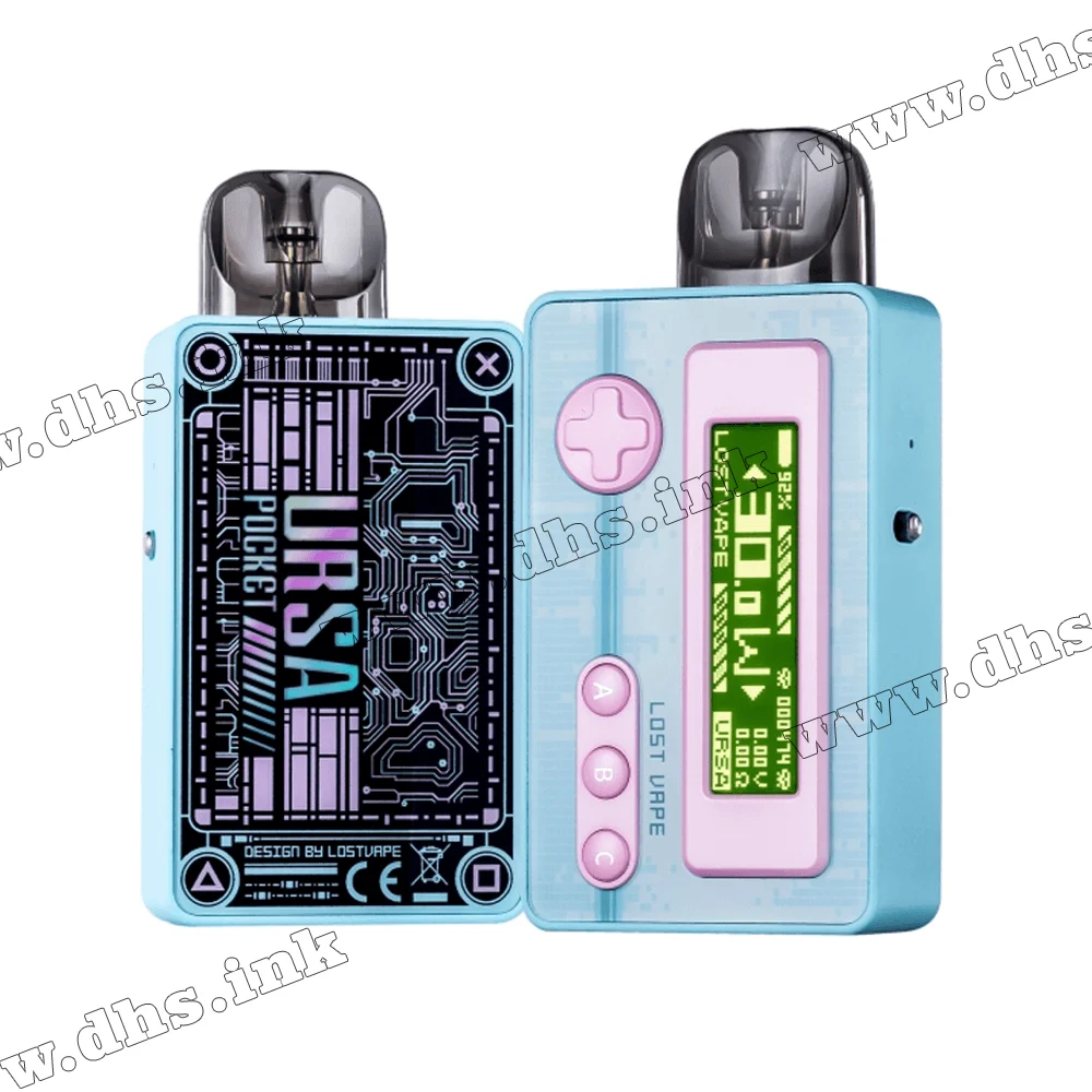 Многоразовая электронная сигарета - Lost Vape Ursa Pocket Pod Kit 1200 мАч (Ice Blade)