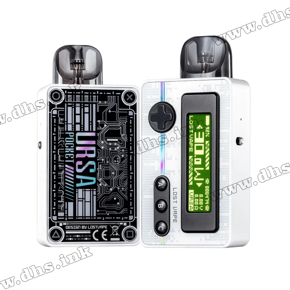 Многоразовая электронная сигарета - Lost Vape Ursa Pocket Pod Kit 1200 мАч (Silver Storm)