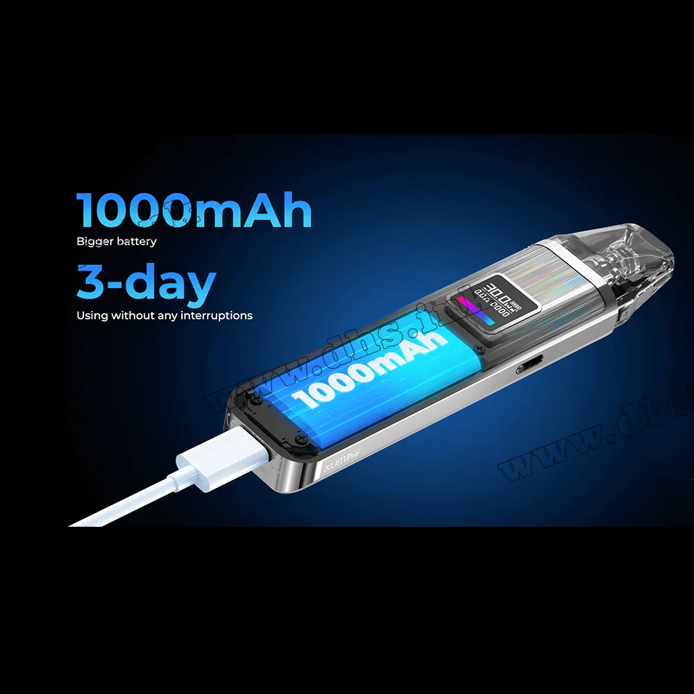 Многоразовая электронная сигарета - OXVA Xlim Pro Pod Kit 1000 мАч (Gleamy Cyan)