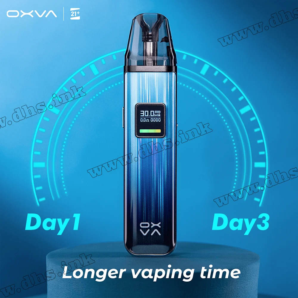 Многоразовая электронная сигарета - OXVA Xlim Pro Pod Kit 1000 мАч (Gleamy Cyan)