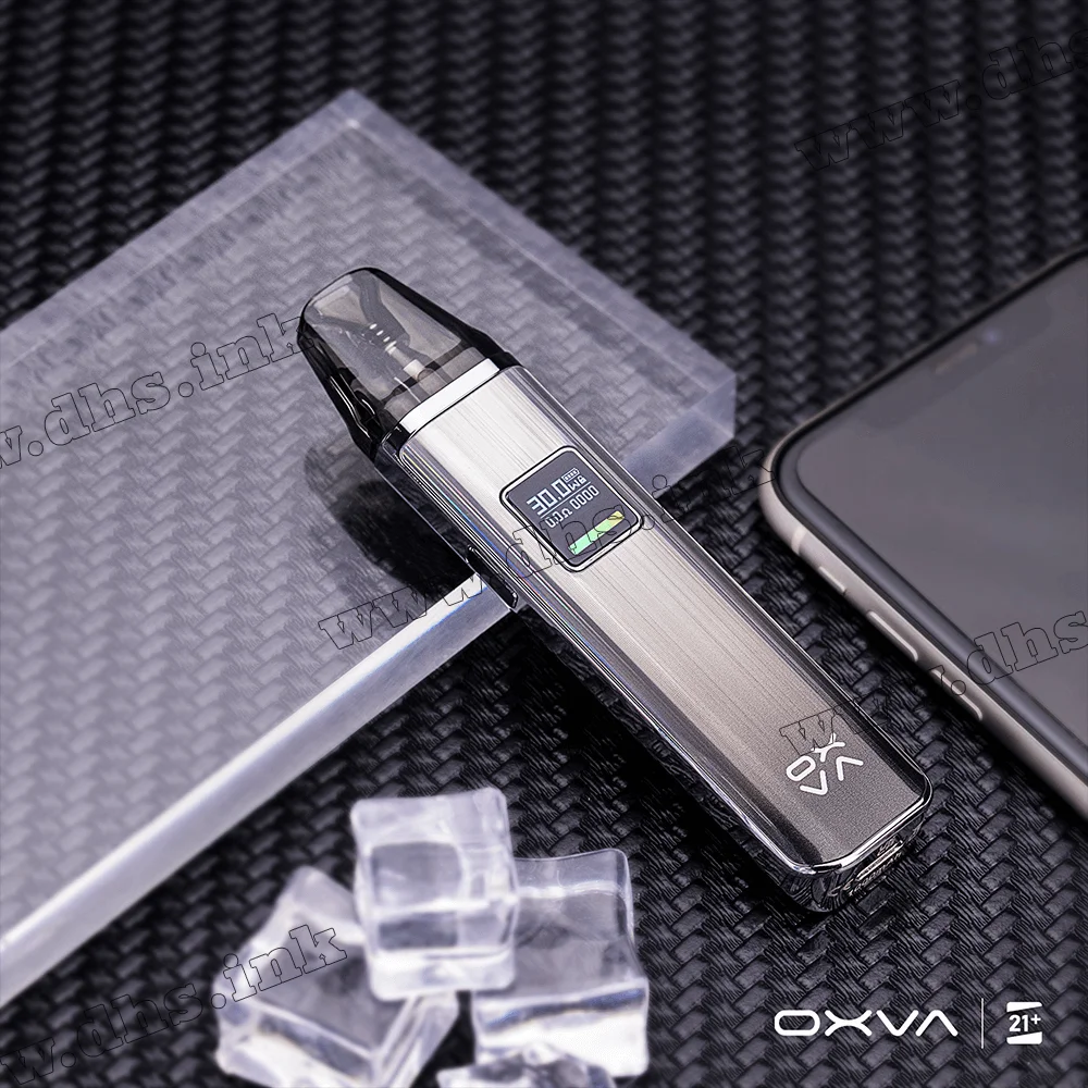 Многоразовая электронная сигарета - OXVA Xlim Pro Pod Kit 1000 мАч (Gleamy Grey)