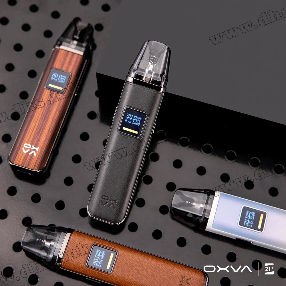 Многоразовая электронная сигарета - OXVA Xlim Pro Pod Kit 1000 мАч (Grey Leather)