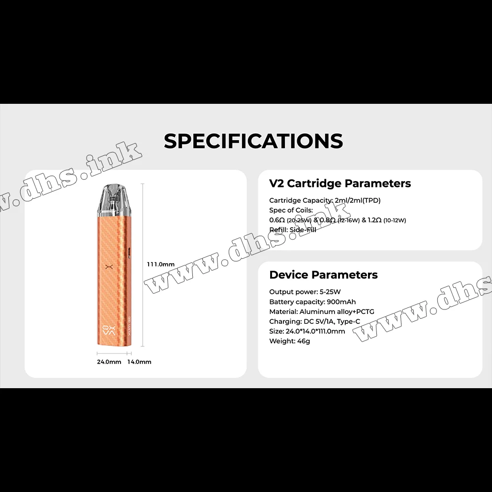 Многоразовая электронная сигарета - OXVA Xlim SE Pod Kit 900 мАч (Space Grey)