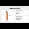 Многоразовая электронная сигарета - OXVA Xlim SE Pod Kit 900 мАч (Space Grey)