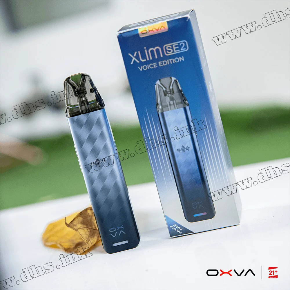 Многоразовая электронная сигарета - OXVA Xlim SE 2 Pod Kit 1000 мАч (Black Blue)