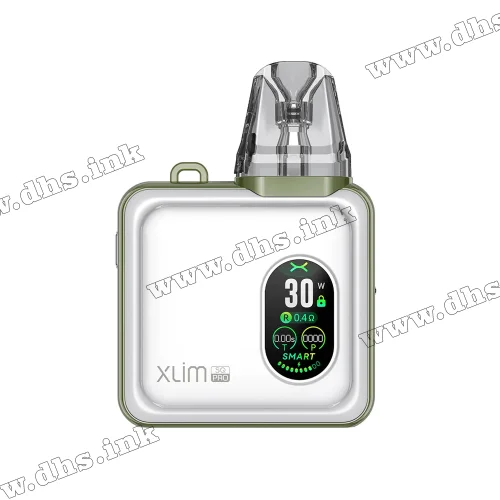 Многоразовая электронная сигарета - OXVA Xlim SQ Pro Pod Kit 1200 мАч (Spring White)