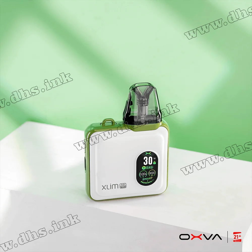 Многоразовая электронная сигарета - OXVA Xlim SQ Pro Pod Kit 1200 мАч (Spring White)