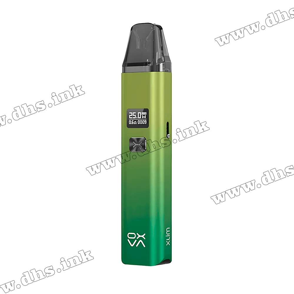 Многоразовая электронная сигарета - OXVA Xlim V 2 Pod Kit 900 мАч (Green Lemon)