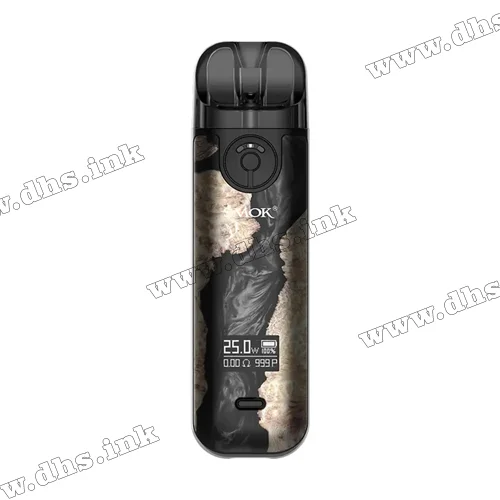 Многоразовая электронная сигарета - Smok Novo 4 Pod Kit 800 мАч (Black Stabilizing Wood)