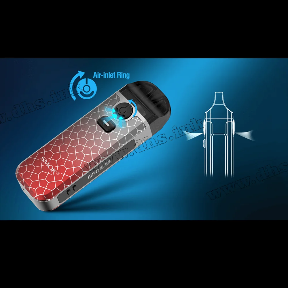Многоразовая электронная сигарета - Smok Nord 4 80W 2000 мАч (Fluid 7 Color)