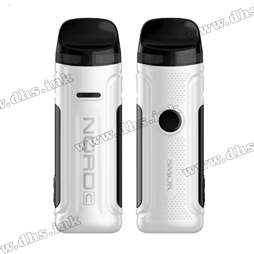 Многоразовая электронная сигарета - Smok Nord C 1800 мАч (Matte White)