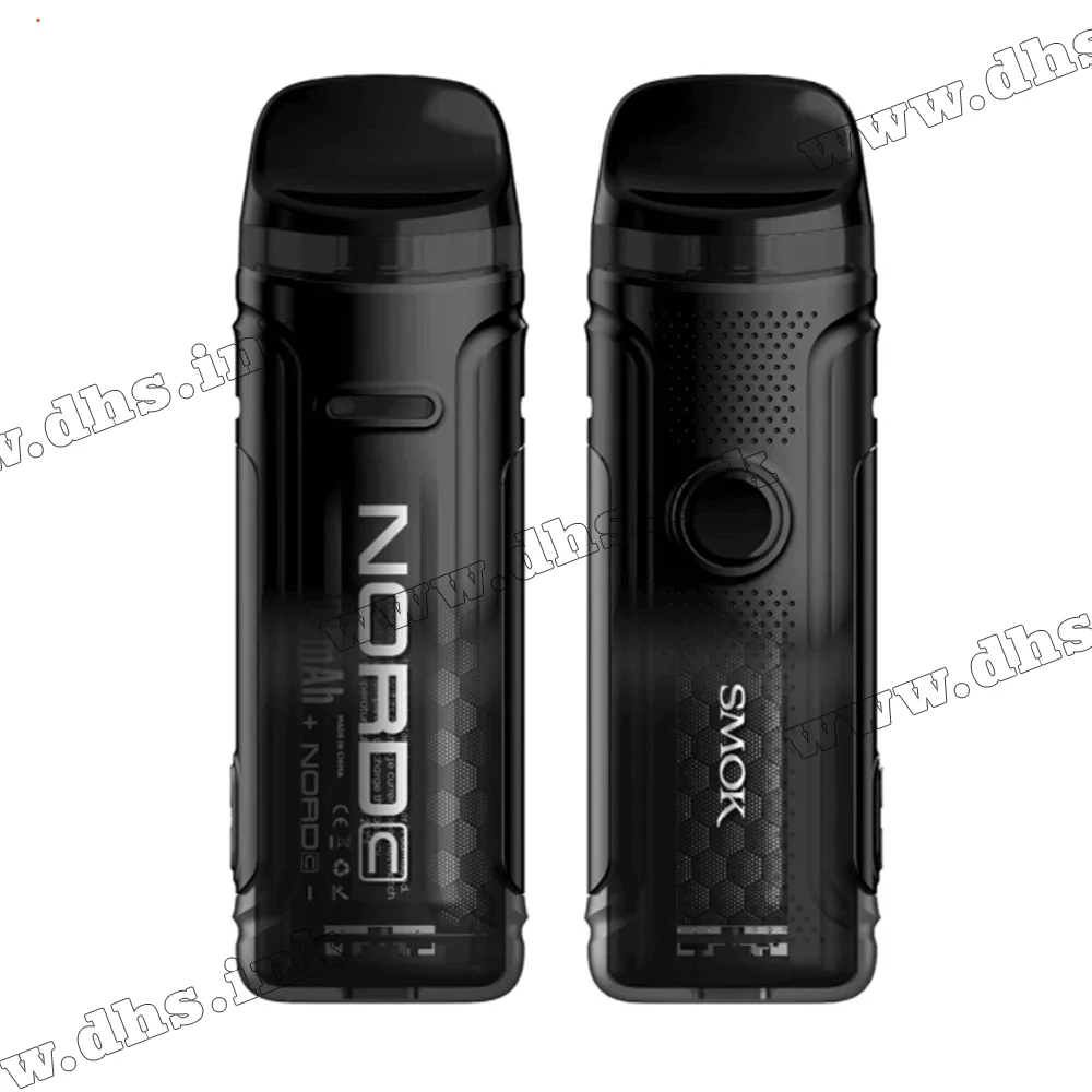 Многоразовая электронная сигарета - Smok Nord C 1800 мАч (Transparent Black)