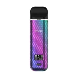 Многоразовая электронная сигарета - Smok Novo X Pod Kit 800 мАч (7 Color Cobra)