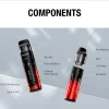 Многоразовая электронная сигарета - Smok RPM C 1650 мАч (Green Blue)