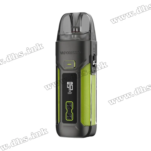 Многоразовая электронная сигарета - Vaporesso Luxe X Pro Pod Kit 1500 мАч (Gunmetal Lime)