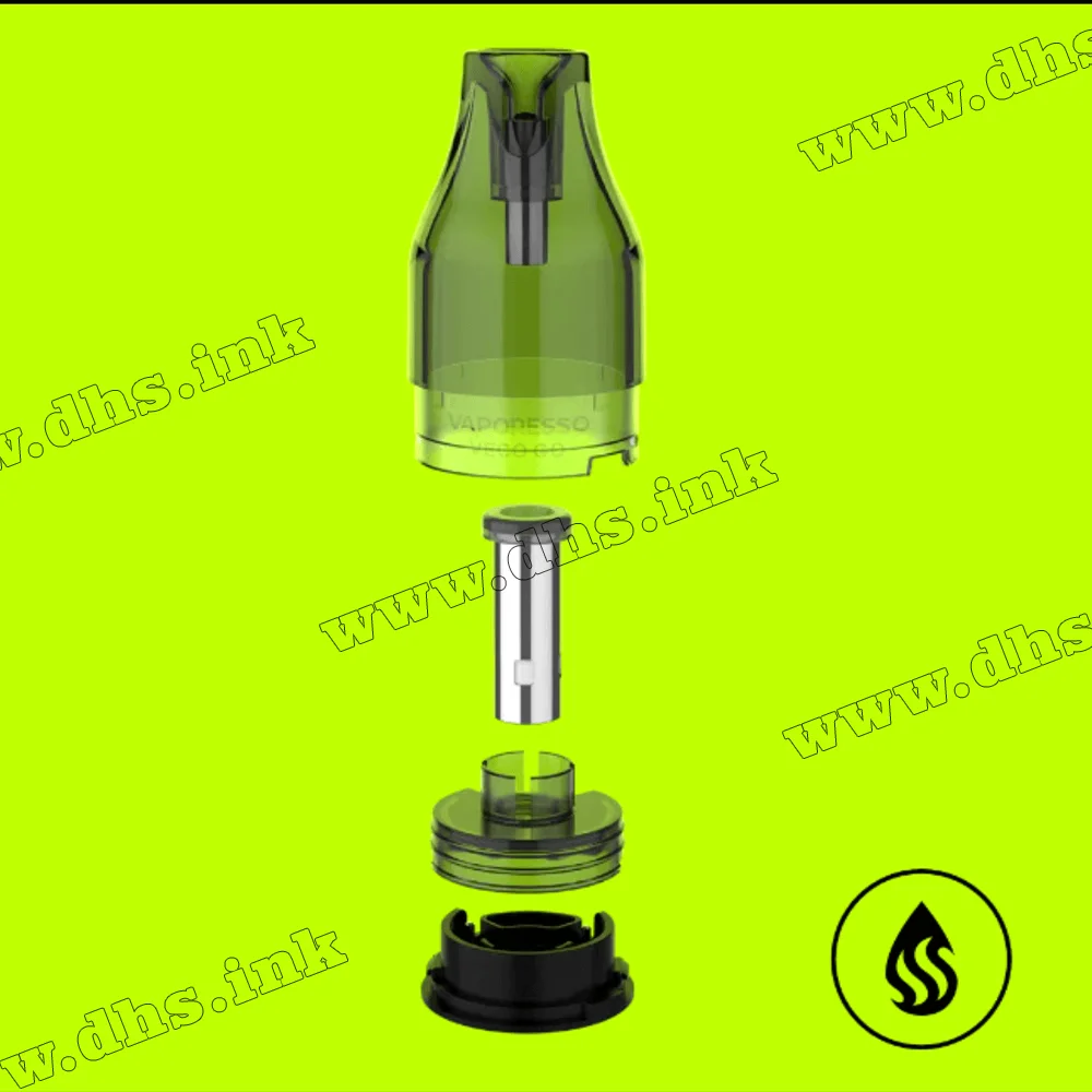 Многоразовая электронная сигарета - Vaporesso VECO GO Pod Kit 1500 мАч (Green)