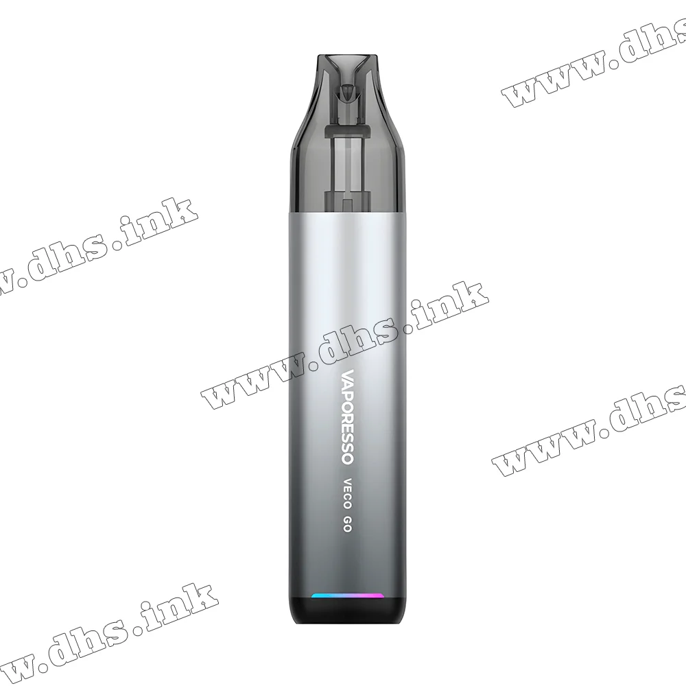 Багаторазова електронна сигарета - Vaporesso VECO GO Pod Kit 1500 мАг (Silver)