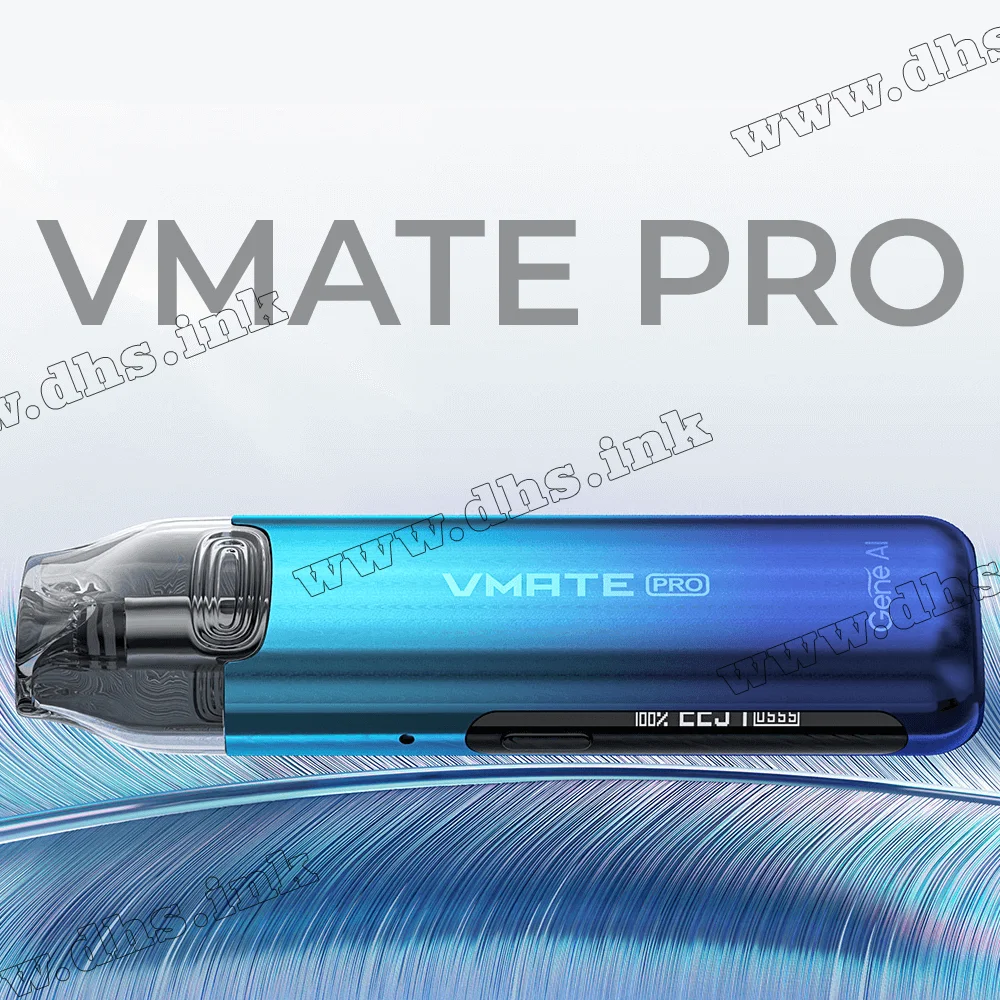 Многоразовая электронная сигарета - Voopoo VMATE Pro Pod Kit 900 мАч (Dawn Blue)