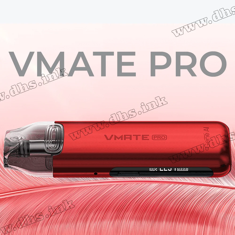 Многоразовая электронная сигарета - Voopoo VMATE Pro Pod Kit 900 мАч (Red)