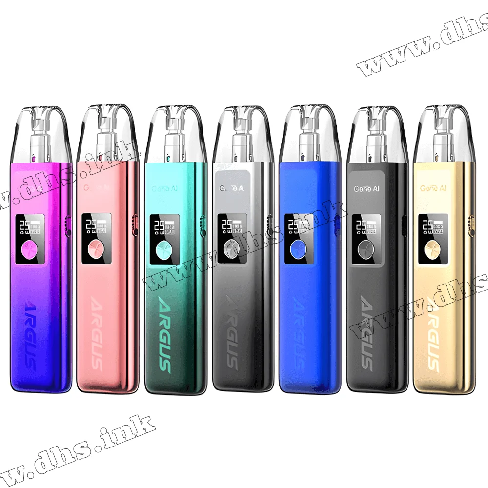 Многоразовая электронная сигарета - Voopoo Argus G Pod Kit 1000 мАч (Aurora Blue)