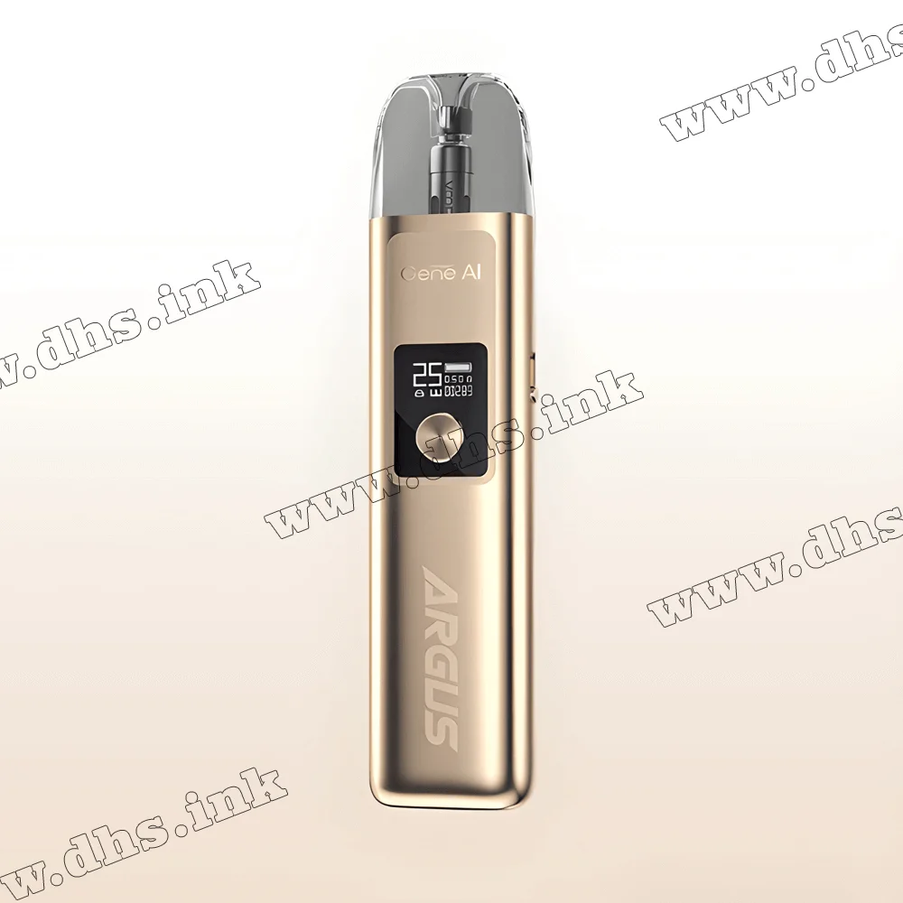 Многоразовая электронная сигарета - Voopoo Argus G Pod Kit 1000 мАч (Sand Drift Gold)