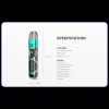 Многоразовая электронная сигарета - Voopoo Argus P1s Pod Kit 800 мАч (Cyber White)