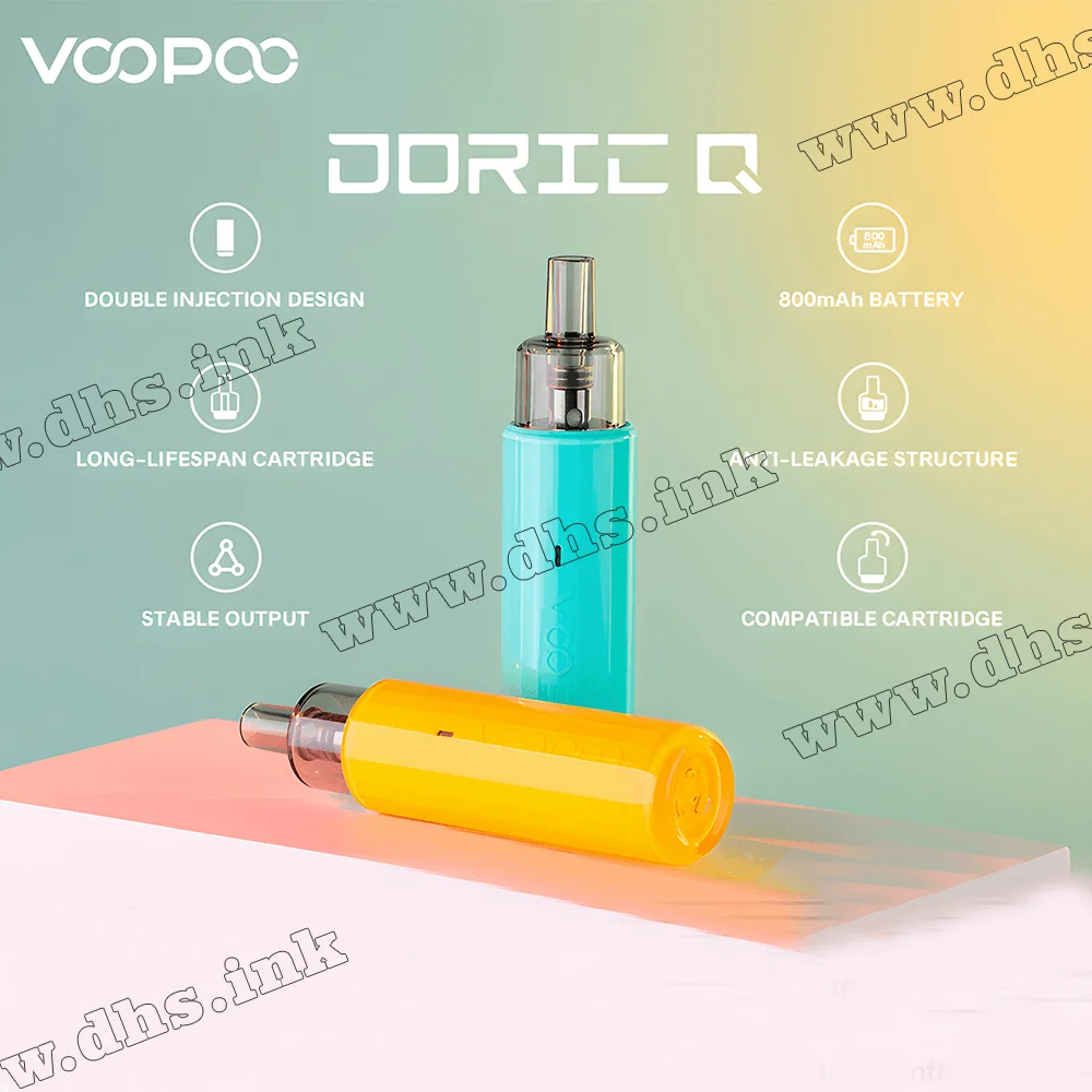 Многоразовая электронная сигарета - Voopoo Doric Q Pod Kit 800 мАч (Primrose Yellow)