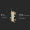 Многоразовая электронная сигарета - Voopoo Drag E60 Pod Kit 2550 мАч (Carbon Fiber)