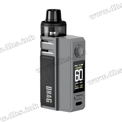 Многоразовая электронная сигарета - Voopoo Drag E60 Pod Kit 2550 мАч (Black)