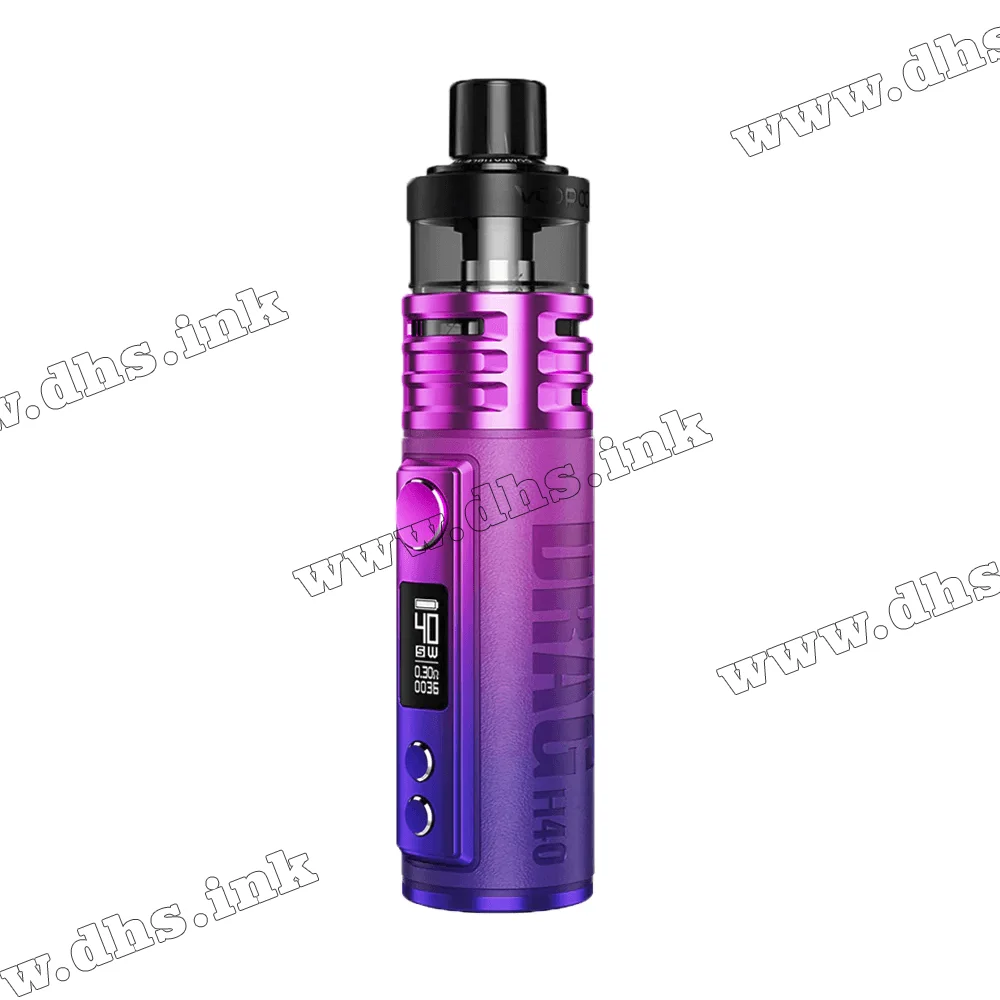 Многоразовая электронная сигарета - Voopoo Drag H40 Pod Kit 1500 мАч (Modern Red)